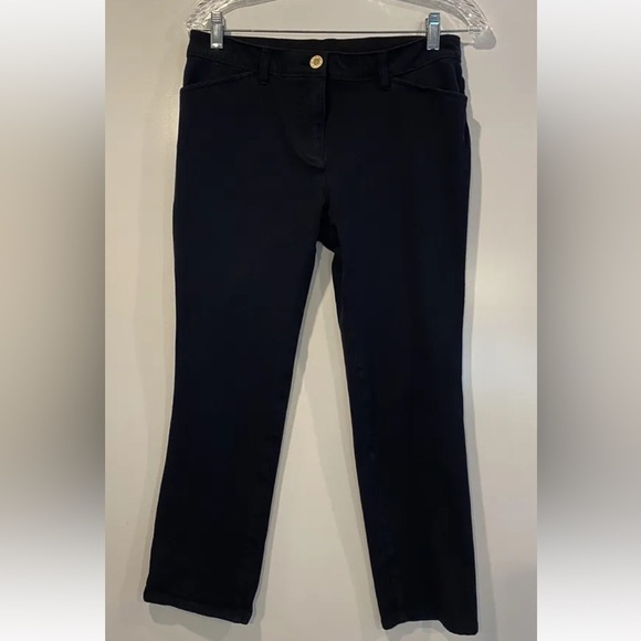 Chico's Womens‎ Size 6 Black So Slimming Ankle Skinny Jeans (257) - Picture 1 of 3